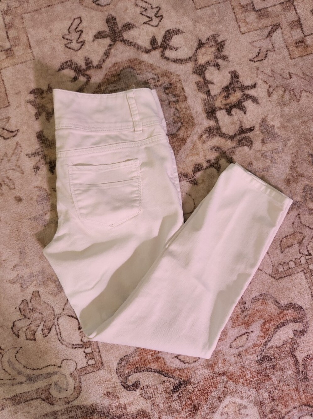 White Women's Jeans - Classic Slim Fit